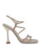Sandals with Strass Beige