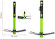 Kmt Τσάπα-αξίνα Κήπου Λαστιχένια Λαβή 38.5cm Kmt Tools Garden Hoe-pickaxe Rubber Handle