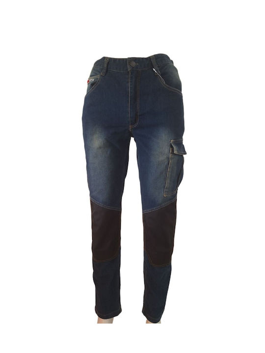 Ergo Work Trousers Jeans Blue