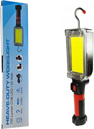 Andowl Φωτισμός Εργασίας Επαναφορτιζόμενος LED με Φωτεινότητα έως 700lm