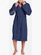 Arena Zeppelin Light Robe Μπουρνούζι 009019710 Μπλε Βαμβακερό