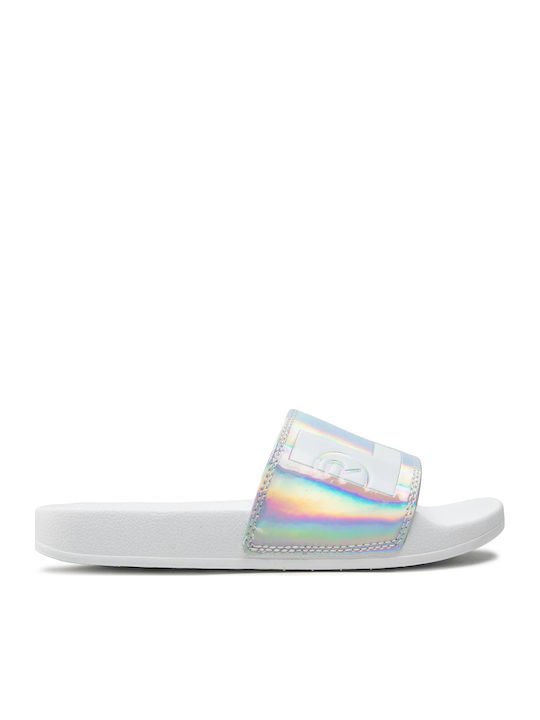 Slides σε Ασημί Χρώμα