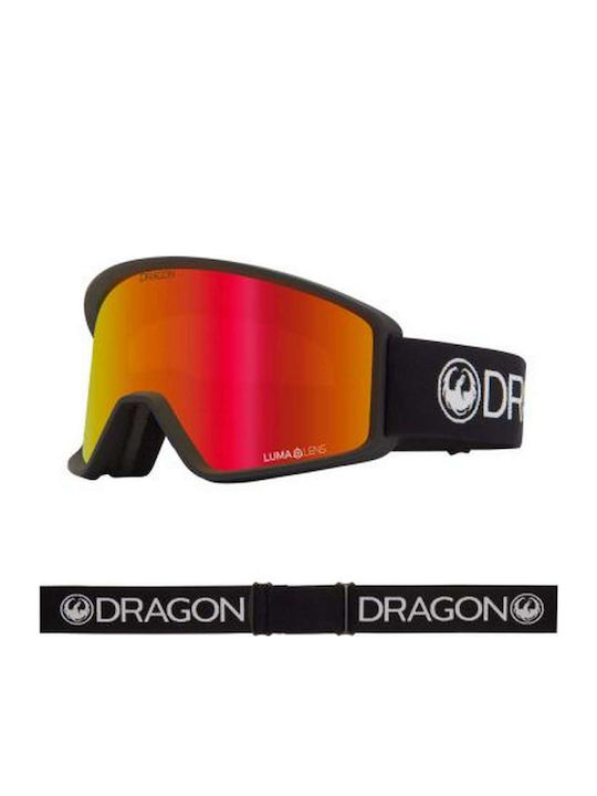 Dragon Alliance Otg 2 Μάσκα Σκι & Snowboard Παιδική Μαύρη με Φακό σε Μαύρο Χρώμα
