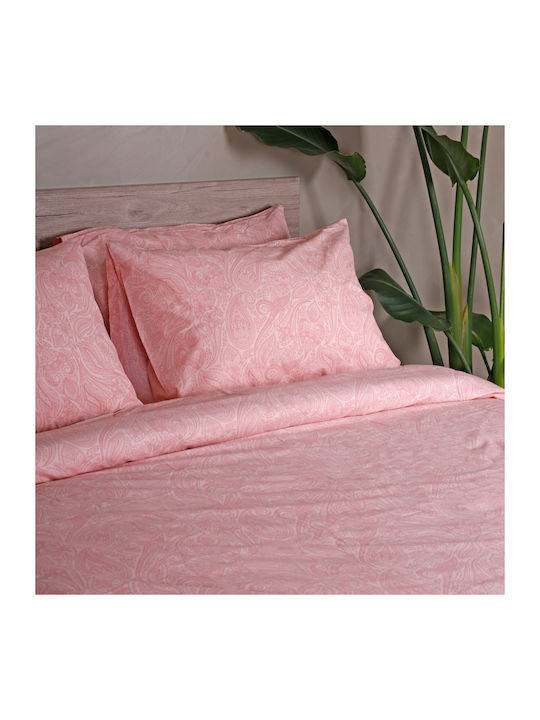 White Fabric Sheet Sets King Size 260x270cm. De...
