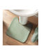 Non-Slip Bath Mats Set Toilet L-c Vitamine 1802219 Sage