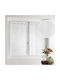 Curtain Window with Tab Top L-c Haltona White 1627714 45x160cm