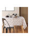 Τραπεζομάντηλο Αλέκιαστο L-c Bellys Natural 140x240εκ.