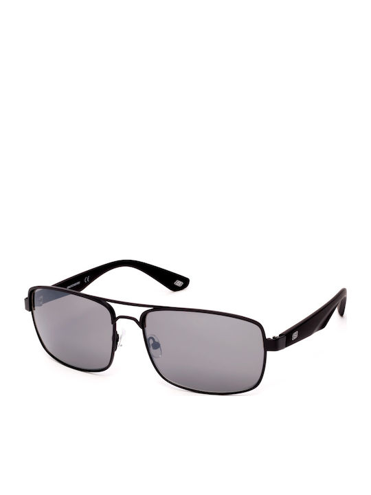 Skechers Men's Sunglasses with Black Metal Frame and Gray Lens SE6016 5902C