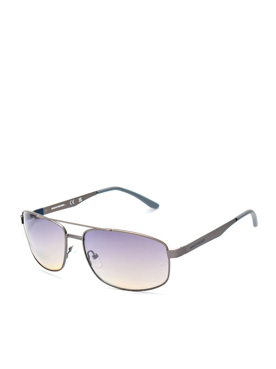 Skechers Men's Sunglasses with Gray Metal Frame and Gray Gradient Lens SE6204 6109C