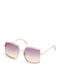 Skechers Women's Sunglasses with Rose Gold Metal Frame and Purple Gradient Lens SE6224 5857B