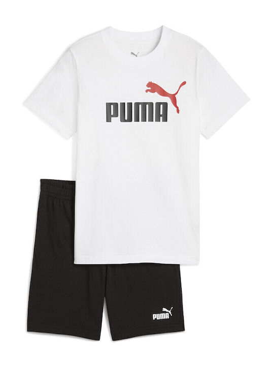 PUMA Παιδικό Σετ με Σορτς Μαύρο 2τμχ