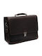 Leder Herrentasche Geldbörse Braun