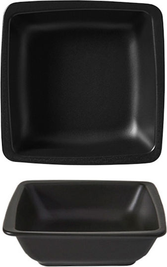 Porcelain Square Bowl Black Matte 17x17cm Orlando Bordum Gural 52.85168 00047013 Porcelain Square Bowl Black Matte 17x17cm Orlando Bordum Gural 52.85168 00047013