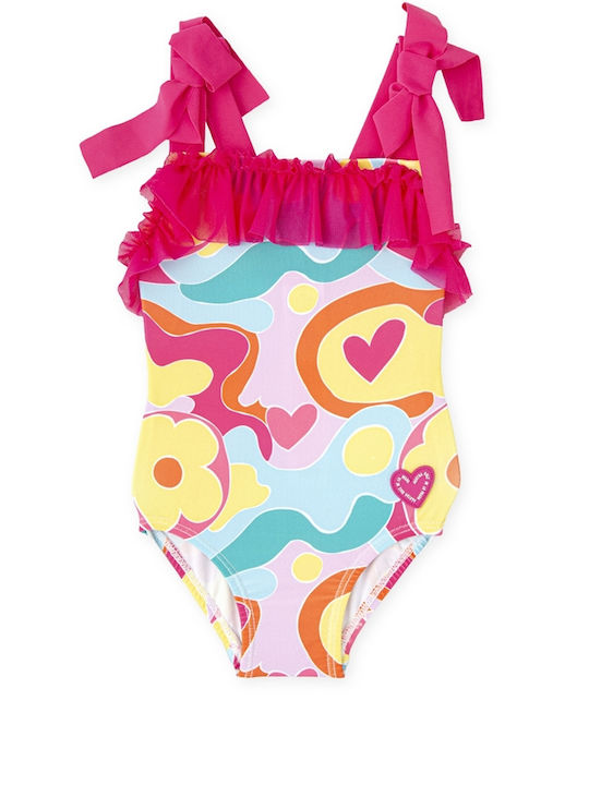 Agatha Ruiz De La Prada Детски Бански Една част Fuchsia