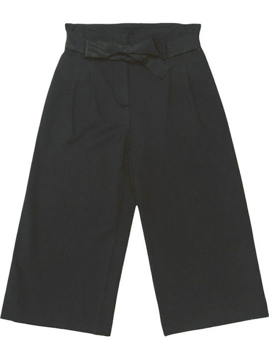 Kids' Fabric Pants Black