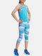 Kids Legging Capri Turquoise Kerassa