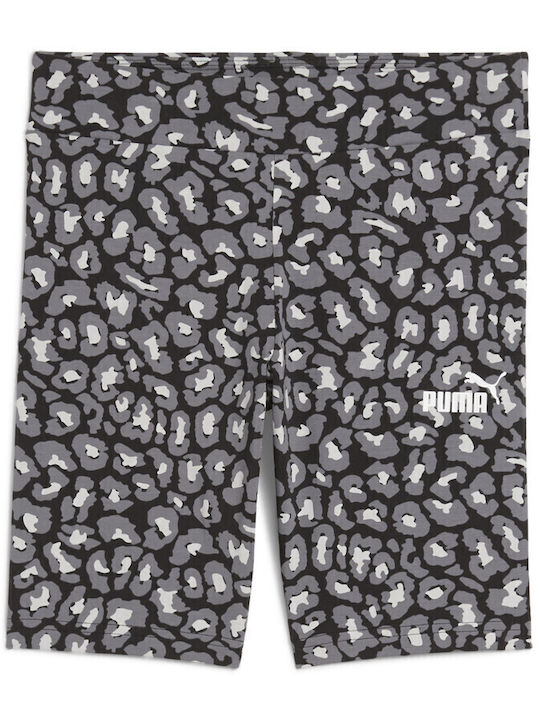 PUMA Kinder Leggings Sport Kurz Schwarz ESS