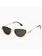 AV Sunglasses Zuma Unisex Sunglasses with Gold Metal Frame and Gold Lens 121-ZUMA gold