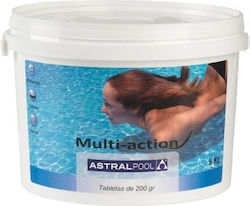 Astral Pool Multi-action Πολυταμπλέτες Πισίνα Ταμπλέτες 200gr 5kg Astral Pool Multi-action Πολυταμπλέτες Πισίνα Ταμπλέτες 200gr 5kg