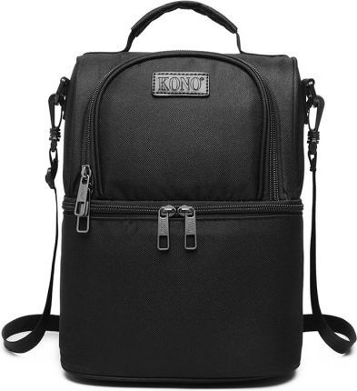 Miss Lulu School Insulated Hand Lunch Bag Black