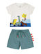 Set pentru copii cu șorturi Vară 2buc Desert Green