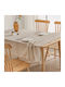 Tischtuch Leinen Beige 180x140cm