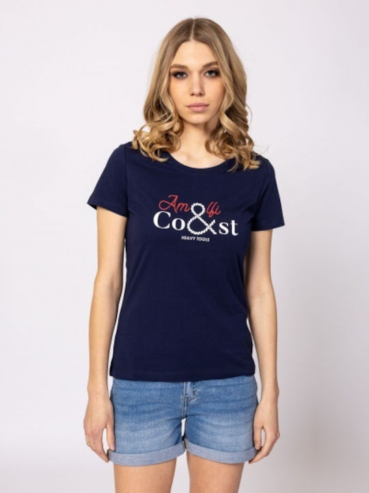 Heavy Tools Дамска T-shirt Войнишко Син