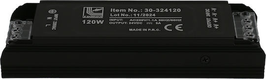 Adeleq LED-Netzteile IP20 Leistung 120W mit Ausgang 24V