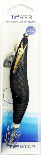Tpster Tintenfisch-Jigs 10cm/2.5gr Black