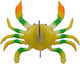 Shimatsu Oktopus Krabbe 10cm 40g Gelb Grün