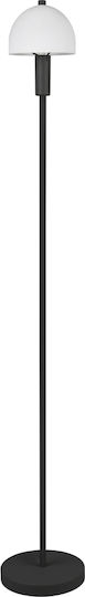 Trio Lighting Φωτιστικό Δαπέδου Υ120εκ. με Ντουί για Λαμπτήρα E14 Μαύρο