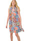 Summer Mini Dress Coral
