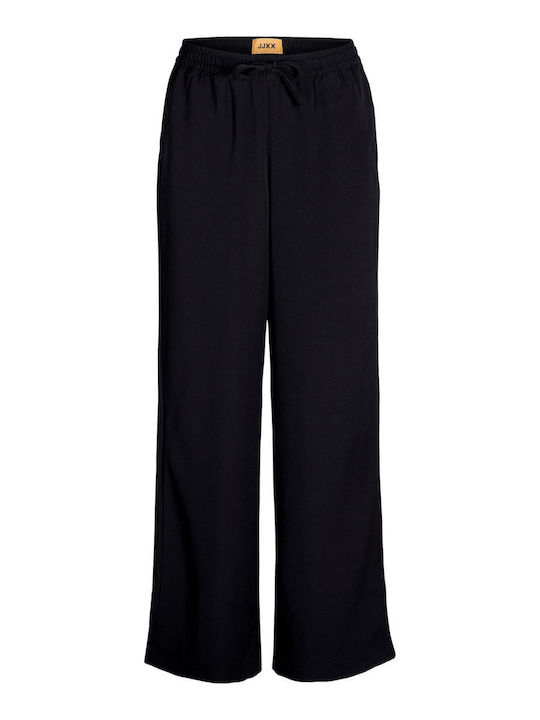Jack & Jones Women's Fabric Trousers Black