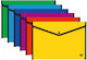 A4 Button Folder Mp Blue Pc148