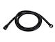 Furtun de duș spiralat Inox 150cm Negru