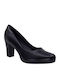 Anatomic Synthetic Leather Black Heels