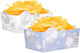 Party Pal Disco-Party-Chip-Boxen 3 Stk