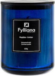 Fylliana Lumânare Aromatică în Borcan Bumbac