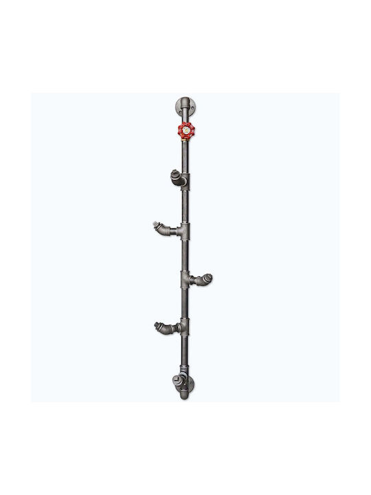 Hanah Home Wandhalterung Aus Metall 6 Mehrfarbige Haken 15x15cm