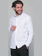Bosnian Lunga Long-sleeved Cotton Shirt White