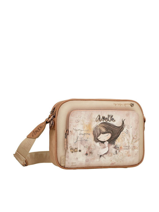 Damentasche Umhängetasche Beige