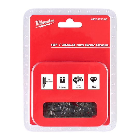 Milwaukee 4932471385 Kette 30cm M18 Fchsc Mw