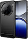 Mad Mask Brushed Back Cover Σιλικόνης Μαύρο (Oppo Find X8 Pro)