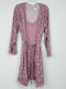 Sorrisino Summer Women's Robe with Pink Nightgown