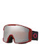 Oakley Line Miner L Masca de schi și snowboard Pentru adulți Roșu cu Lentilă în culoarea Roșu