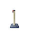 Pet Interest Pillar Ονυχοδρόμιο Στύλος Γκρι 35x35x62εκ.