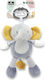Lorelli Pendant Toy for Cot with Music Elephant Elephant for 0++ Months