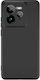 Real Me Back Cover Σιλικόνης Μαύρο (Realme Narzo 50 5G)