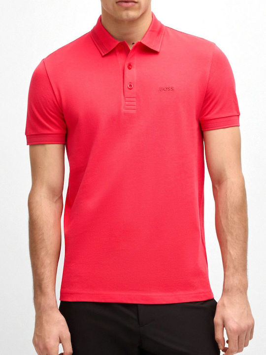 Boss Paddy Polo T-shirt Κοραλί