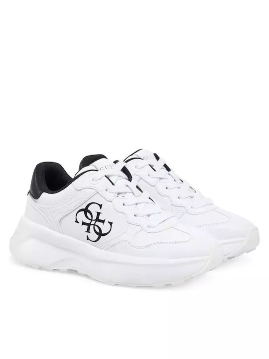 Guess Γυναικεία Sneakers Λευκό